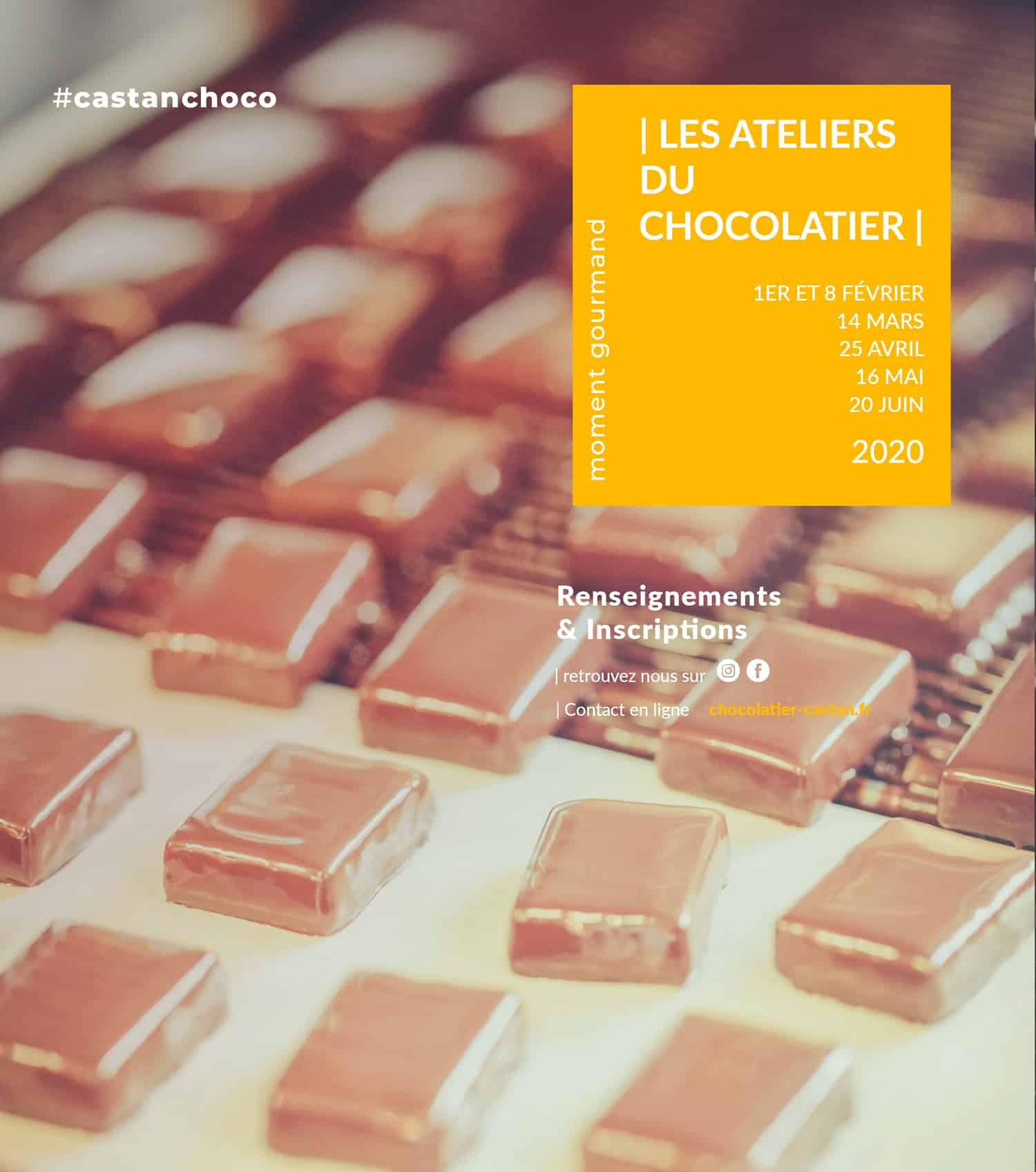 Les Ateliers du Chocolatier 2020 - Castan Chocolatier